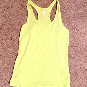 Neon yellow green tank
